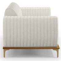 Kit Sofá 2 Lugares 150Cm Com Poltrona Molino Cru C-443