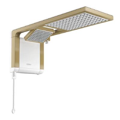 Chuveiro Acqua Duo Branco Matte Gold 220V 6800 Watts 7510166 Lorenzetti Chuveiro Acqua Duo