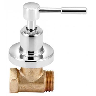 Acabamento Para Registro 1-2,3-4,1 C31 Cromado Vad131cwb Esteves Acabamento Registro 1-2,3-4,1 C