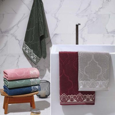 Toalha De Banho Marrocos Avulsa 01 Peça 400g/m² 1,40m X 70cm 100% Algodão - Vinho