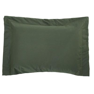 Porta Travesseiro Bell Percal 150 Fios 1 Peça 100% Algodão - Verde Musgo