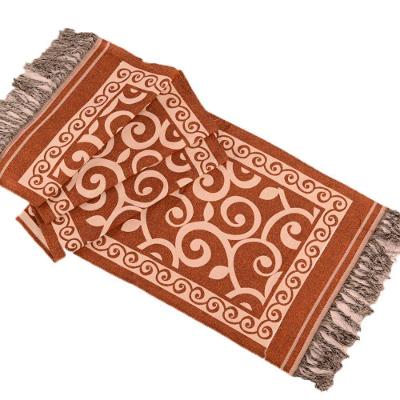 Peseira Decorativa Turin Com Franja 58% Algodão / 42% Poliéster - Arabesco Coral