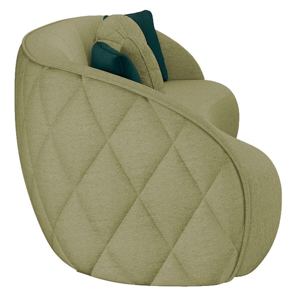 Jogo Sofa 240 Cm 3 Lug E Poltrona 1 Lug Passion Tce 1027 Linho Moll Tce 1027 - 7