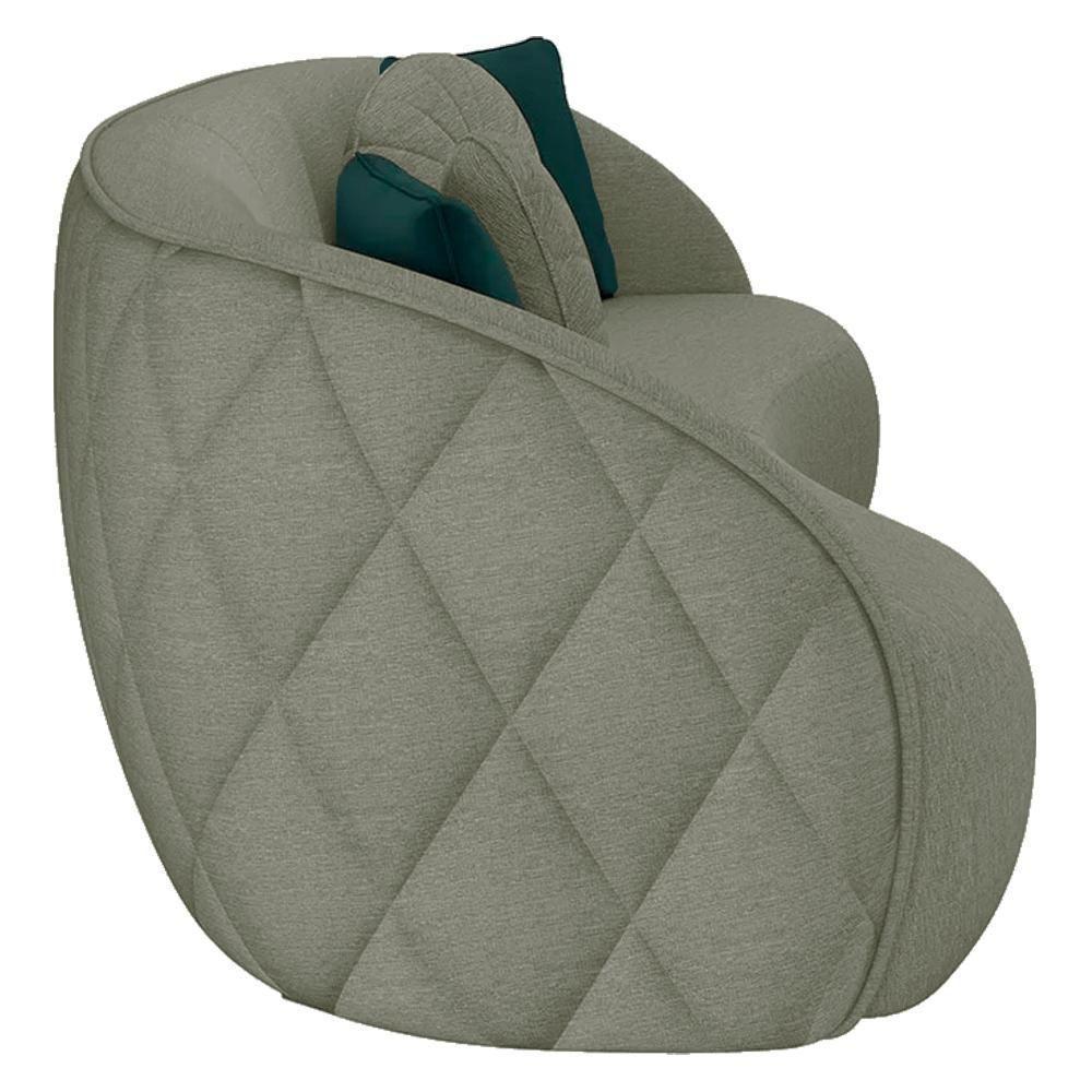 Jogo Sofa 240 Cm 3 Lug E Poltrona 1 Lug Passion Tce 1026 Linho Moll Tce 1026 - 9