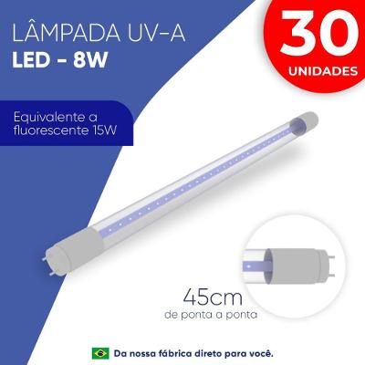30 Lâmpada Uv-A 15W Led