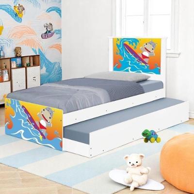 Bi Cama Juvenil Zap Com Cabeceira Surfista