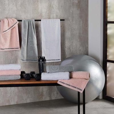 Toalha Fitness Academia 90x30 Cm 1 Peça 100% Algodão - Rosa