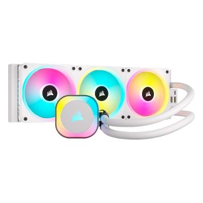 Water Cooler Corsair Icue Link H150i Rgb White Aio 360mm P/ Intel/amd Rgb Branco - Cw-9061006-ww