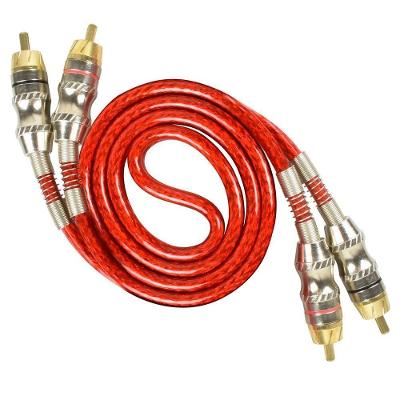 Cabo De Audio Evus C-094 P2 Macho Para 2 Rca Femea Em Y 15cm