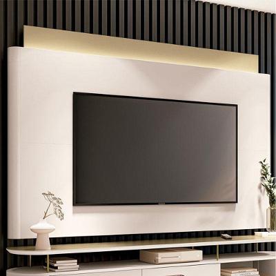 Painel Suspenso Nobre Champanhe Off White - Hb Móveis