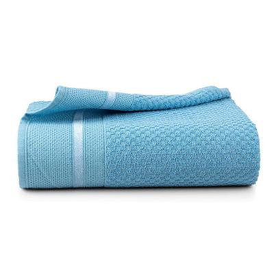 Toalha De Banho Medeli 1,50m X 80cm 01 Peça 100% Algodão Toque Suave - Azul