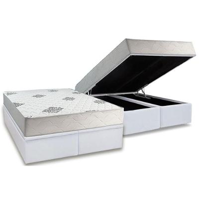 Cama Box Baú Queen + Colchão Anatômico Inovaflex Comfort Premium