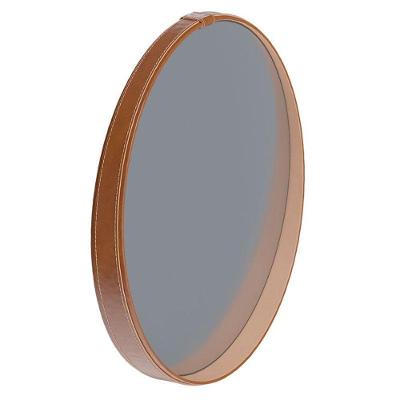 Espelho Decorativo Para Sala De Estar Ambiente Aqua Marrom - Imcal