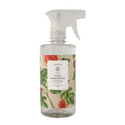 Água Perfumada Figo Ambarado 500ml Arabesc Lenvie