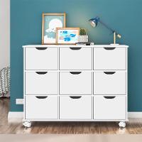 Nicho Organizador C/ 9 Gavetas Roterdã Q01 Branco/Branco - 6