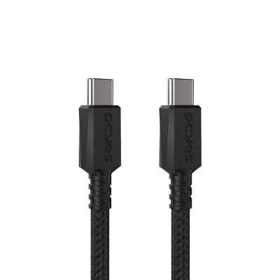 Cabo Usb Tipo-c P/ Usb Tipo-c 2.0 - Preto - 3m - Nylon - Pucc2-3p