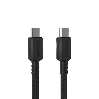 Cabo Usb Tipo-c 3.1 P/ Usb Tipo-c 3.1 - Preto - 3 Metros - Nylon - Pucp3p