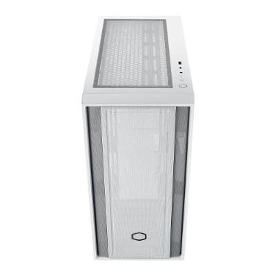Gabinete Cooler Master Masterbox 600 Lite Atx Lateral Em Vidro Temperado Branco Mb600l-wgnn-s00