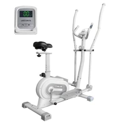 Elíptico Oneal Eletromagnético Condomínio Branco Painel Lcd