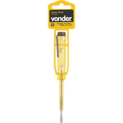 Chave Teste Encartelada 1/8" X 2.1/2" - Vonder