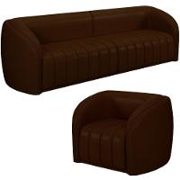 Jogo Sofa 332 Cm 4 Lug E Poltrona 1 Lug Memphis Tcs 721 Corano Moll Tcs 721 - 7