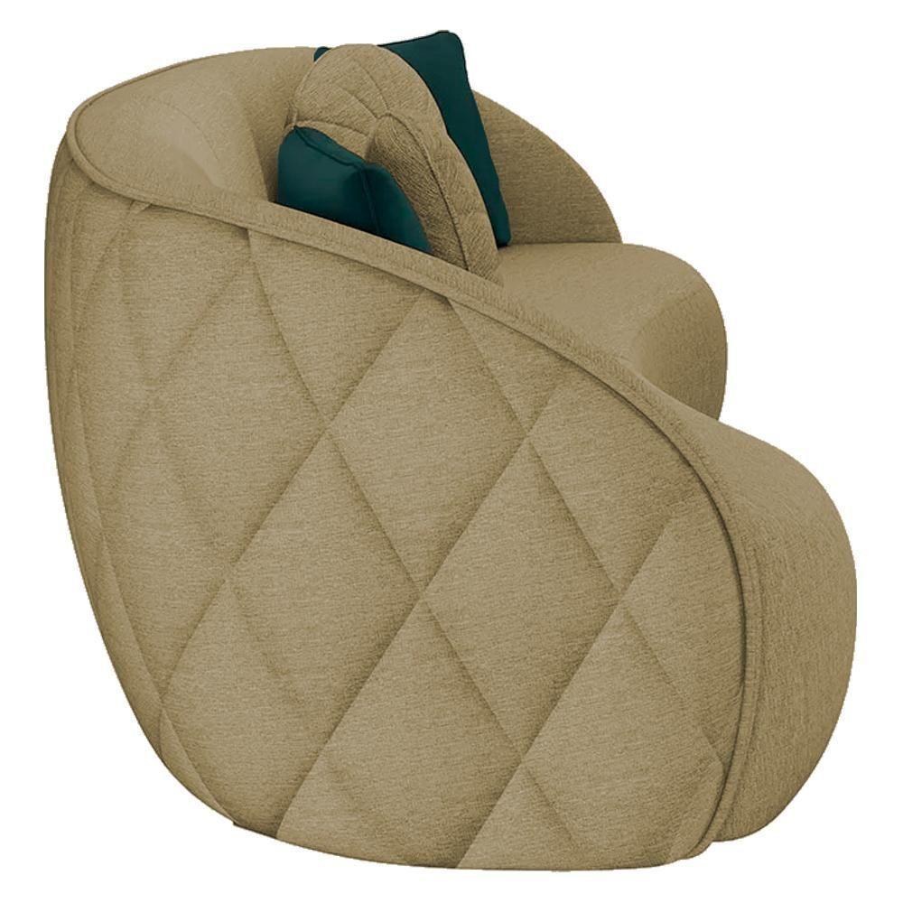 Jogo Sofa 288 Cm 4 Lug E Poltrona 1 Lug Passion Tce 1025 Linho Moll Tce 1025 - 6