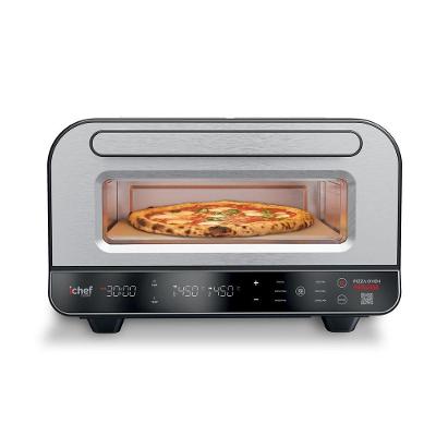 Forno de Pizza Elétrico de Bancada Ichef 136.14.00 17L 1700W Touch Prata 220V
