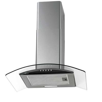 Coifa de Parede Fit 60cm com Vidro Fischer Preto 110V