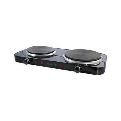 Fogão Elétrico de Mesa Portátil 2 Bocas Agratto FMP-01 Preto 110V