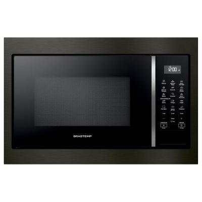 Microondas Brastemp BM146AP de Embutir 32 Litros Eclipse Preto BM146APBNA 220V