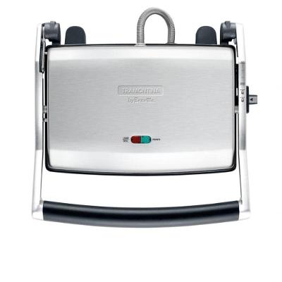 Sanduicheira Tramontina 69054012 By Breville Express em Inox Fosco com Chapa Ajustável Prata 220V