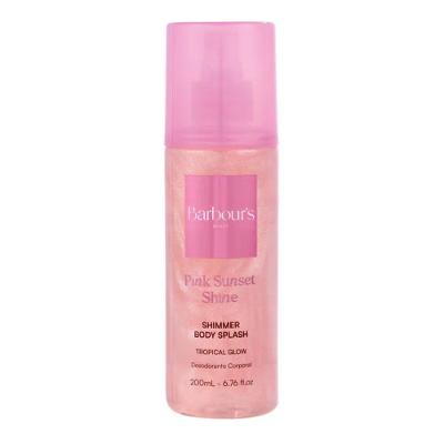 Barbour's Beauty Pink Sunset Shine - Body Splash 200ml