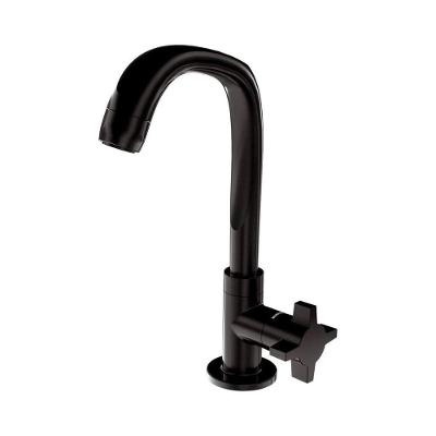 Torneira Lavatório Mesa Fitt Preto 1195 F64 Lorenzetti