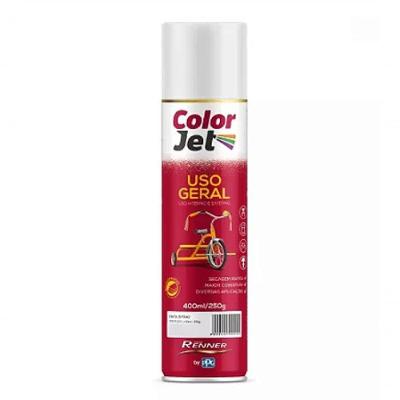 Tinta Spray Color Jet Branco 400ml Renner