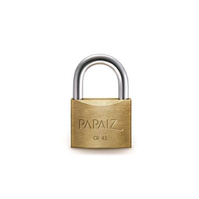 Cadeado Cr45 Latão Dourado 45mm Papaiz - Papaiz