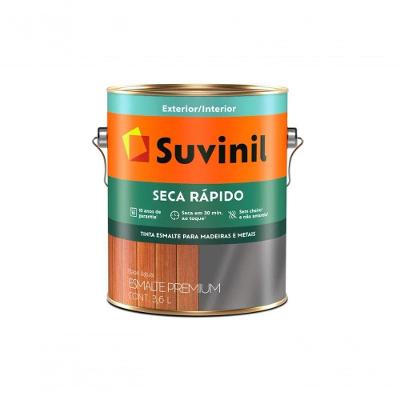 Tinta Esmalte Premium Seca Rápido Brilhante Branco 3,6 Litros