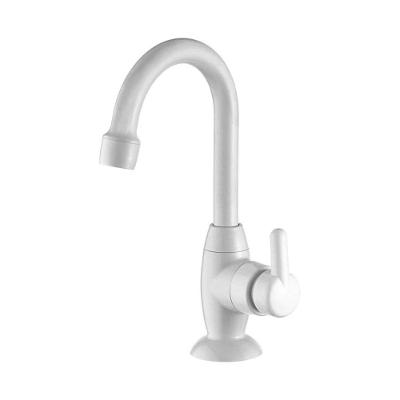 Torneira para Lavatório 1195 F31 BR de Mesa PVC com Bica Móvel Branco