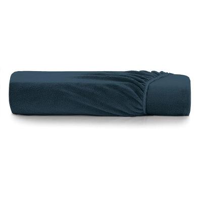 Lençol Com Elástico Solteiro Altenburg Blend Malha Azul Minimal