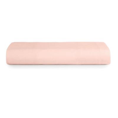 Lençol Com Elástico Queen Altenburg Algodão Lux 200 Fios Rosa Lille