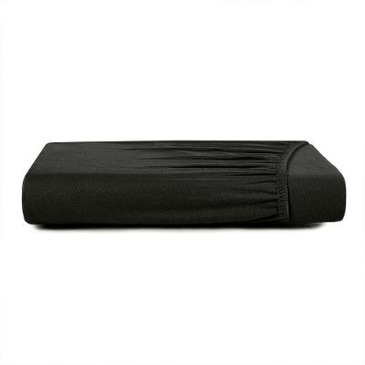 Lençol Com Elástico King Altenburg Malha Fio Penteado 100% Algodão Preto Primitivo