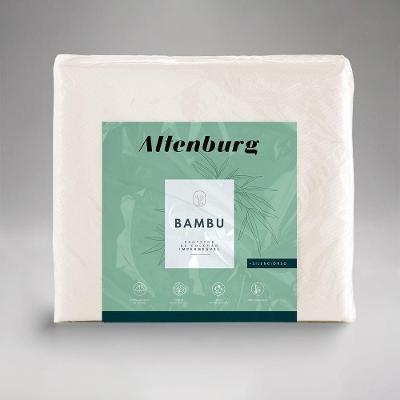 Protetor De Colchão Super King Altenburg Bambu Com Elástico Impermeável Branco