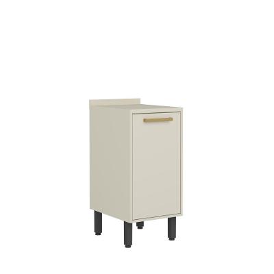 Balcão 40cm Com Tampo E 1 Porta Arenas Bossa Nova Bertolini Areia