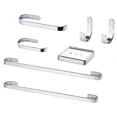 Suporte Kit De Acessórios Para Banheiro 7 Peças