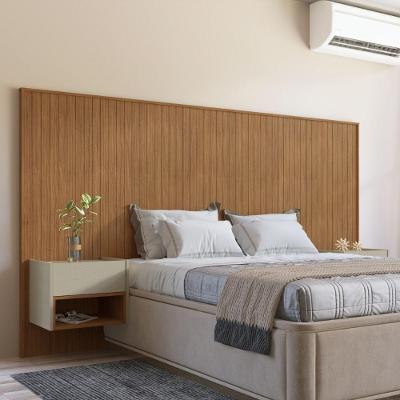 Cabeceira Para Quarto Casal-queen Leeds Cedro