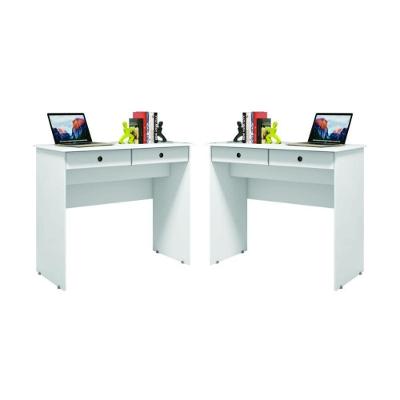 Conjunto De 2 Escrivaninhas Saturno Branco