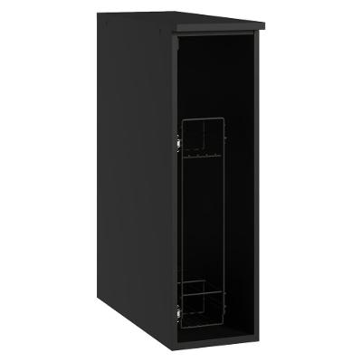 Balcão Porta-tempeiros 20 Cm Suspenso Preto Nice Madesa Preto