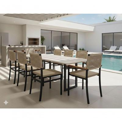 Conjunto área Externa 8 Cadeiras Summer Náutic - Solara