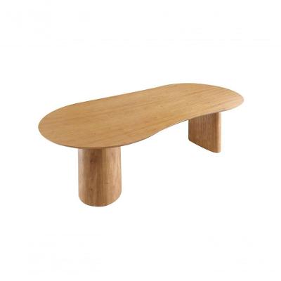 Mesa De Jantar Orgânica Laminada Alexandria Requinte Salas