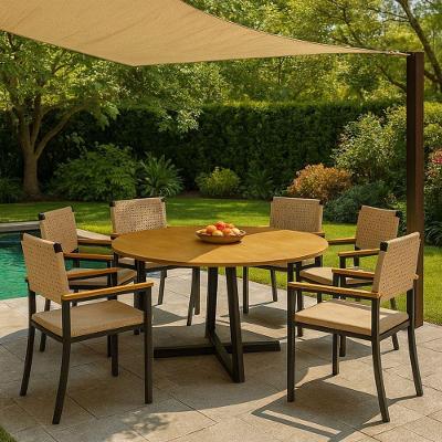 Conjunto Náutico De área Gourmet 6 Cadeiras 1,50m - Solara