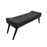 Recamier Roma Capitonê Em Suede - Cinza - Cor: Cinza - 3